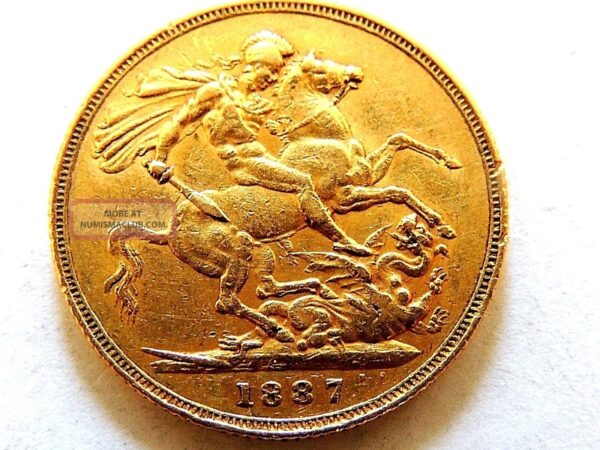 British Gold Sovereign 1oz Queen Victoria