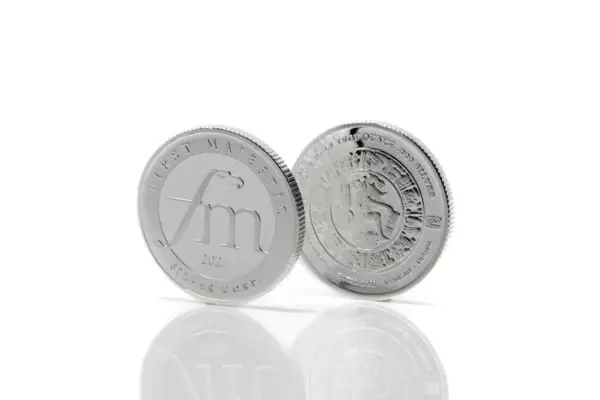 First majestic Silver Coin 1/2 oz