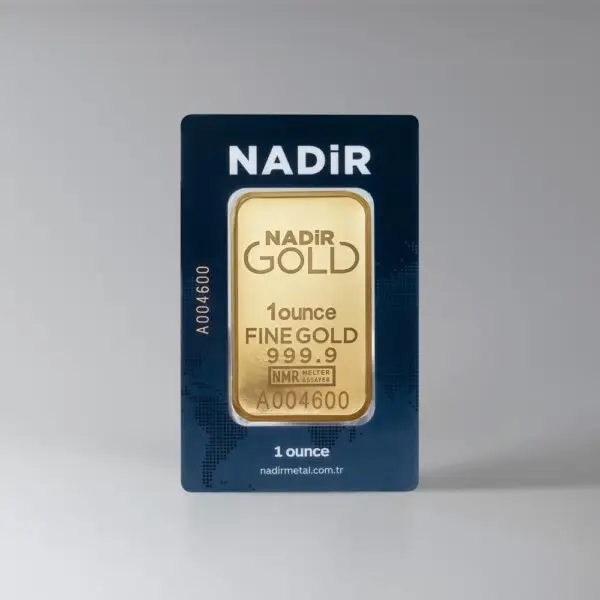 Turkish nadir 1oz gold Bar